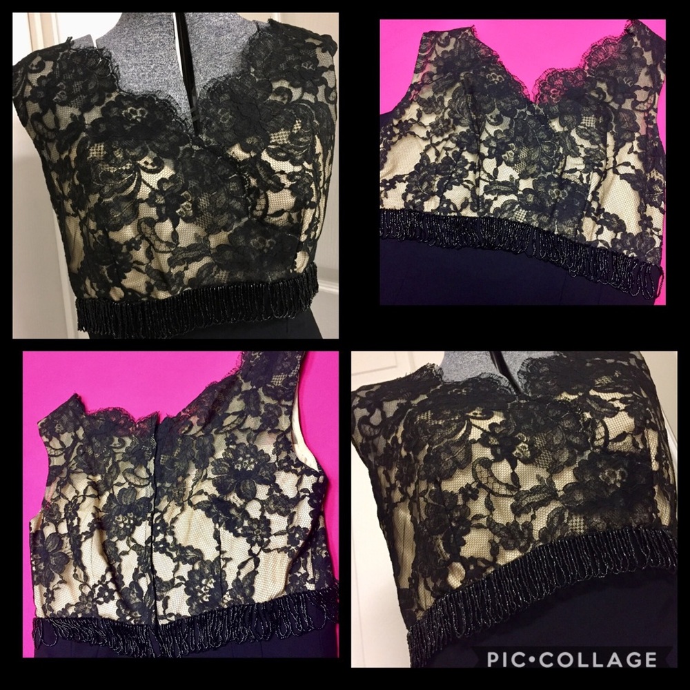 “Elinor Gay” 🖤 VINTAGE DRESS! - Picture 3 of 9